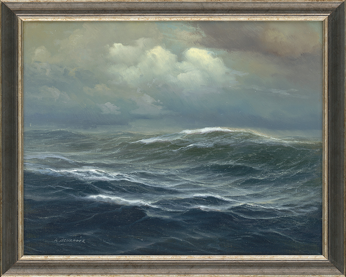 Karlheinz Schrader: Unwetter in SIcht