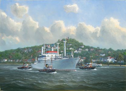 Cap San Diego vor Blankenese