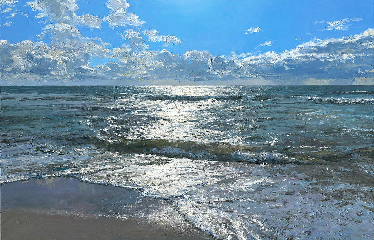 Peter Witt: Brandung im Gegenlicht II