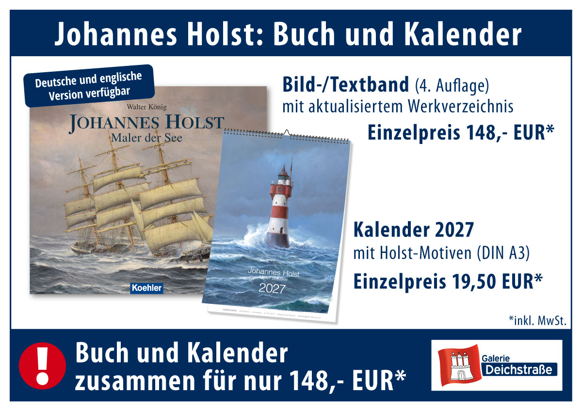 Joh's Holst: Bild-/Textband (DE/EN) und Kalender 2027