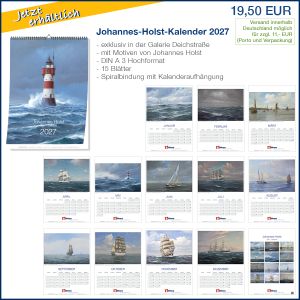 Holst-Kalender 2027 - jetzt erhältlich -