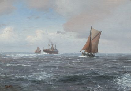 H.F.31 auf der Elbe
